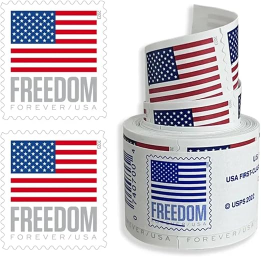 SUPER BULK SALE! 10 Coils/rolls of 100 (1000 Total) Random Years USPS Forever Stamps