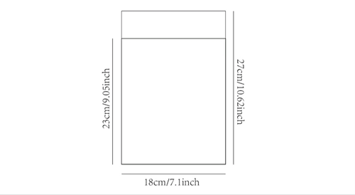 Bubble mailer 9" X 5" Pack of 50