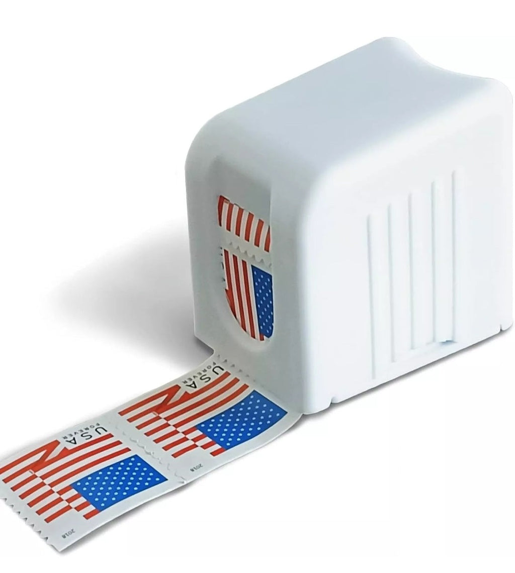 Stamp dispenser (Plastic) for roll/coil on 100