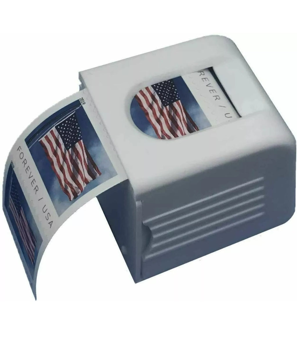 Stamp dispenser (Plastic) for roll/coil on 100